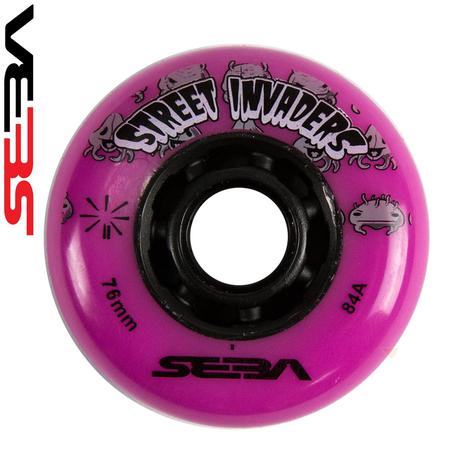 Seba Street Invader Wheels - Pink Per Wheel